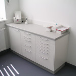 Klassische Arbeitszeile Ordination